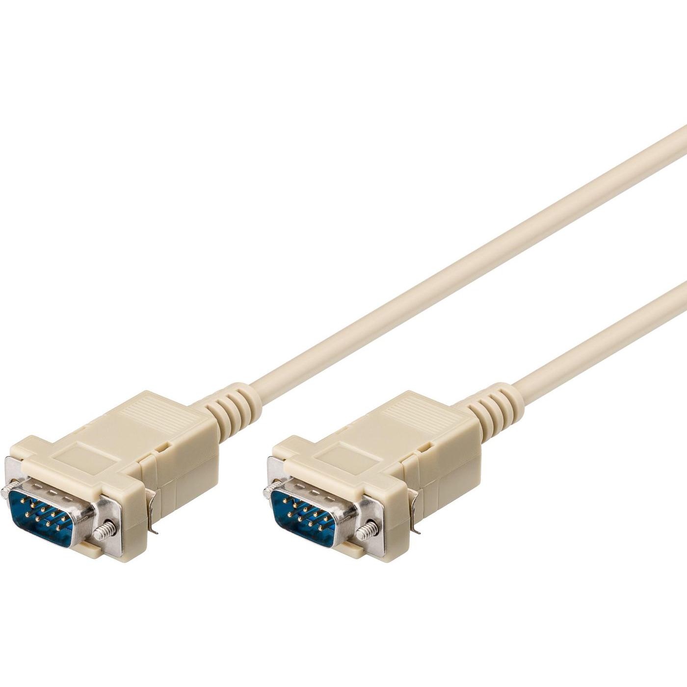 MicroConnect D-SUB/RS-232-D-SUB/RS-232 10m (10 m), Schnittstellenkabel