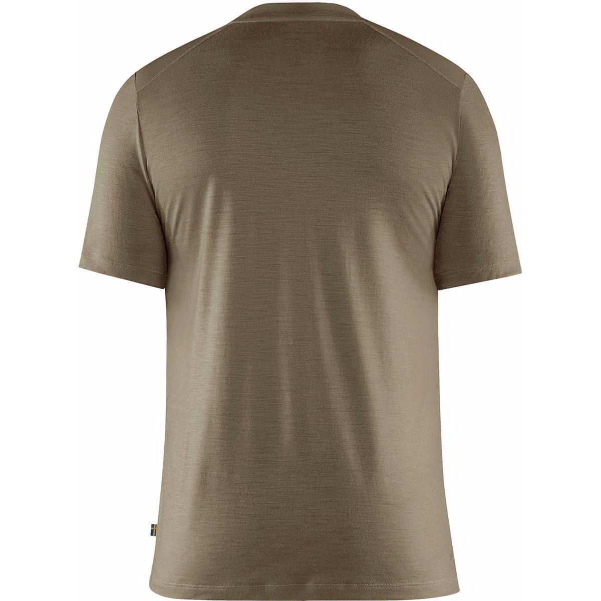Thumbnail - Fjällräven, Herren, Funktionsshirt, Abisko Wool T-Shirt (L), Grün, L