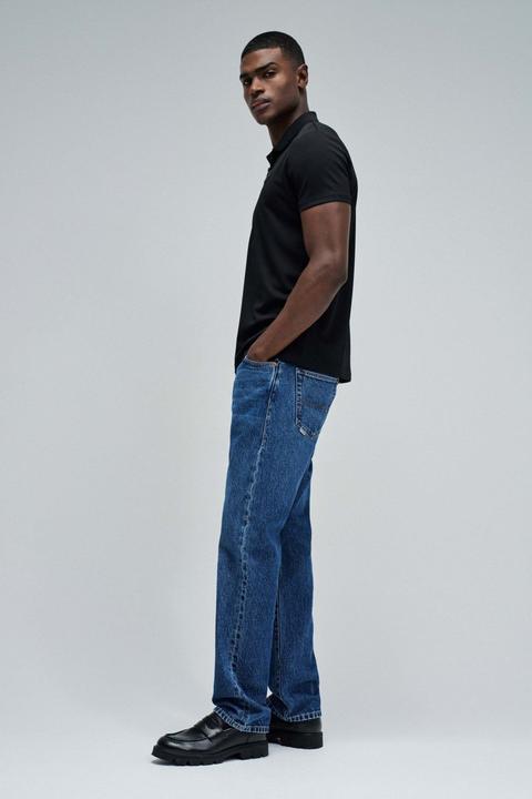 Produktbild Salsa Jeans Polo Pique Structure And Zip (S)