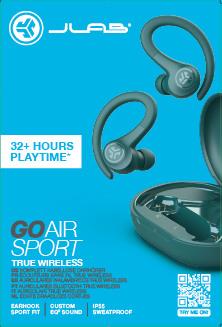 Produktbild JLab Audio Go Air Sport (keine Geräuschunterdrückung, 8 h, Kabellos)