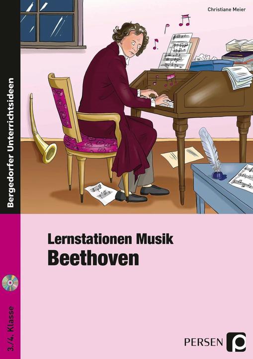 Produktbild Lernstationen Musik: Beethoven (Deutsch, Christiane Meier, 2020)