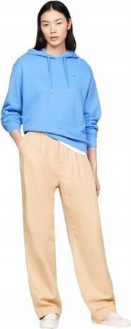 Immagine prodotto Tommy Hilfiger Maglia con cappuccio con bandiera del Regno per le donne sul petto (XS)