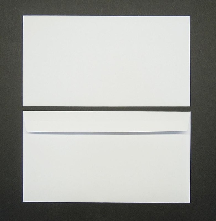 Produktbild Blanke Briefumschläge 125x235mm 80g/qm haftklebend VE=1000 Stück weiss (1000 x)