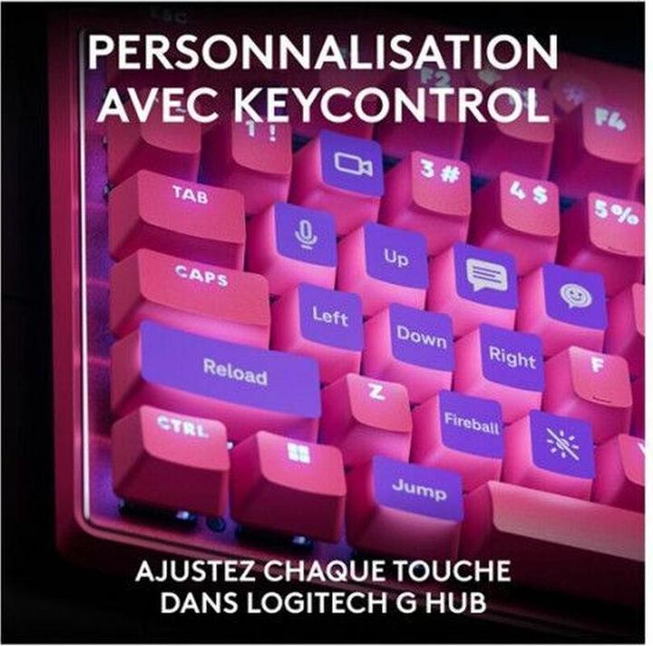 Produktbild Logitech Pro X Tkl Rapid (FR, Kabelgebunden)