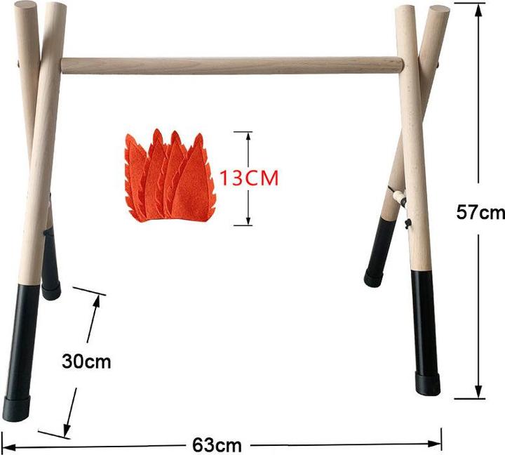 Immagine prodotto Nelaroom Palestra per bambini in legno - Cactus Tipi
