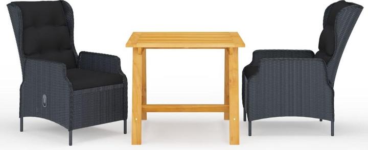Produktbild vidaXL Garten-Essgruppe (88 x 88 x 74 cm)
