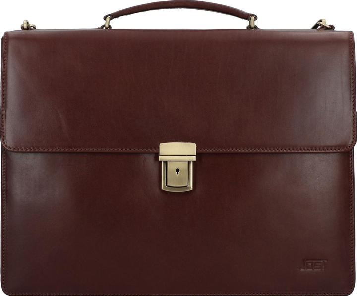 Jost Skagen briefcase leather 40 cm laptop compartment
