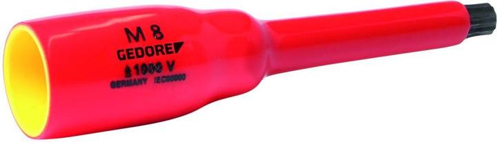 Actual product image Gedore VDE INX 30 12 VDE Screwdriver bit socket 3/8" XZN M12