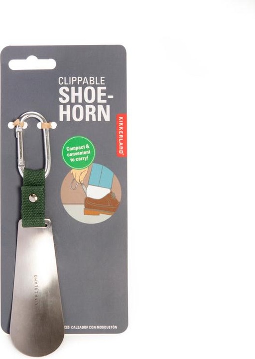 Actual product image Kikkerland Clippable Shoehorn