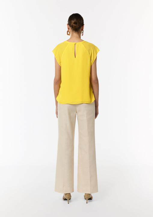 Actual product image Comma Bluse Chiffon-Bluse mit Kappärmeln (36)