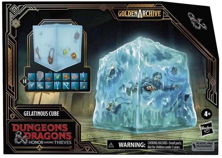 Actual product image Dungeons & Dragons Honour Among Thieves Golden Archive Gelatinous Cube jelly cubes, for 15 cm f