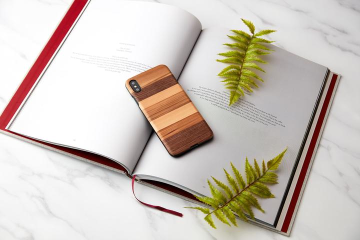 Produktbild Man&Wood SmartPhone case iPhone XS Max sabbia black (Apple iPhone XS Max)