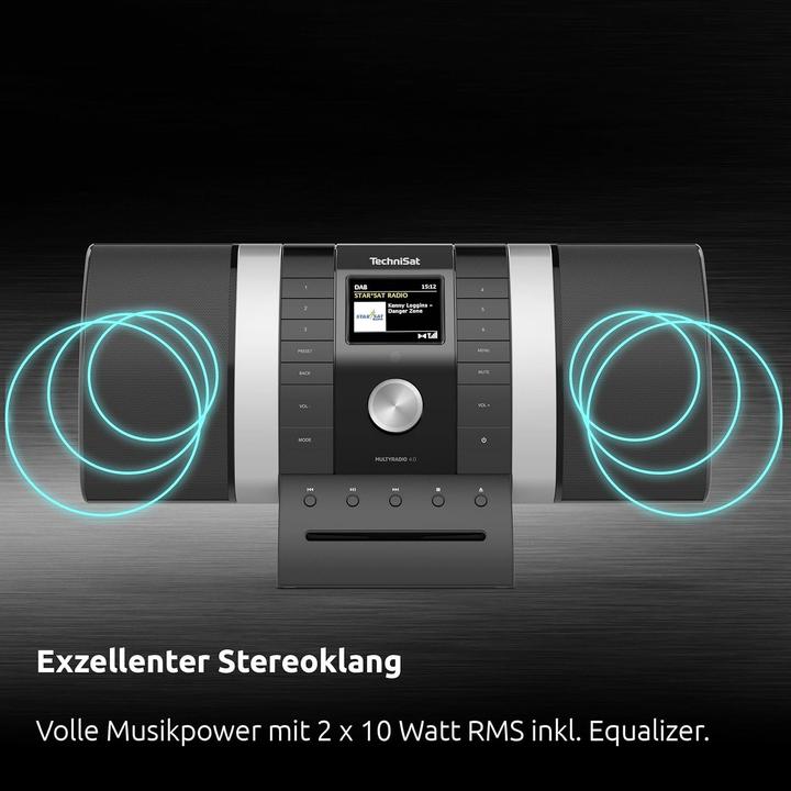 Actual product image TechniSat Multyradio 4.0 SE (Web radio, DAB+, FM, Bluetooth, Wi-Fi)