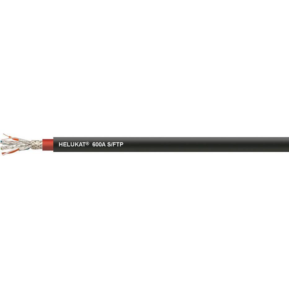 Helukabel LAN-Erdkabel massiv, 600A-S/FTP 4x2xAWG23, Ring Ã 100 m (100 m), Netzwerkkabel
