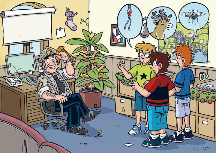 Actual product image Kosmos The Three??? Kids 24 Days of Christmas Parade