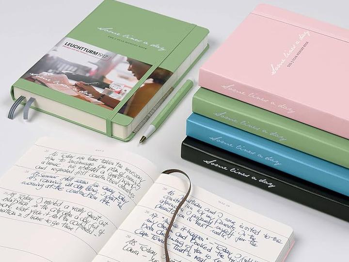 Immagine prodotto Leuchtturm1917 Libro a 5 anni (A5, Righe, Copertina rigida)