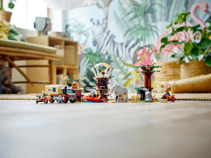 Produktbild LEGO Tierrettungscamp (60307, LEGO City, LEGO Seltene Sets)