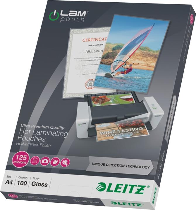 Produktbild Leitz Laminiertaschen (A4, 125 µm)