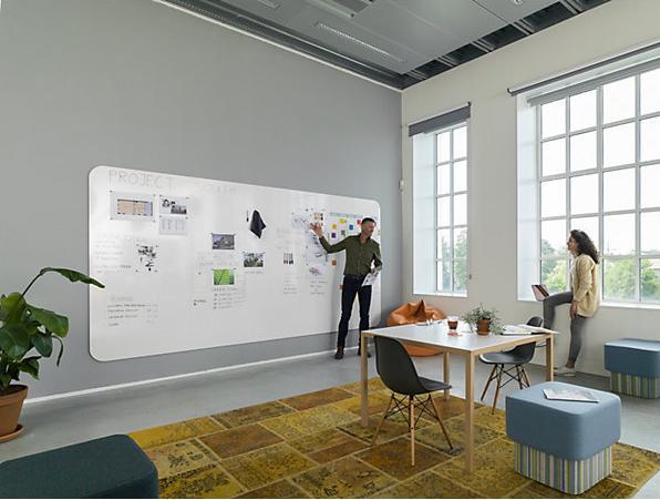 Actual product image smiT Design XXL whiteboard VisuWall