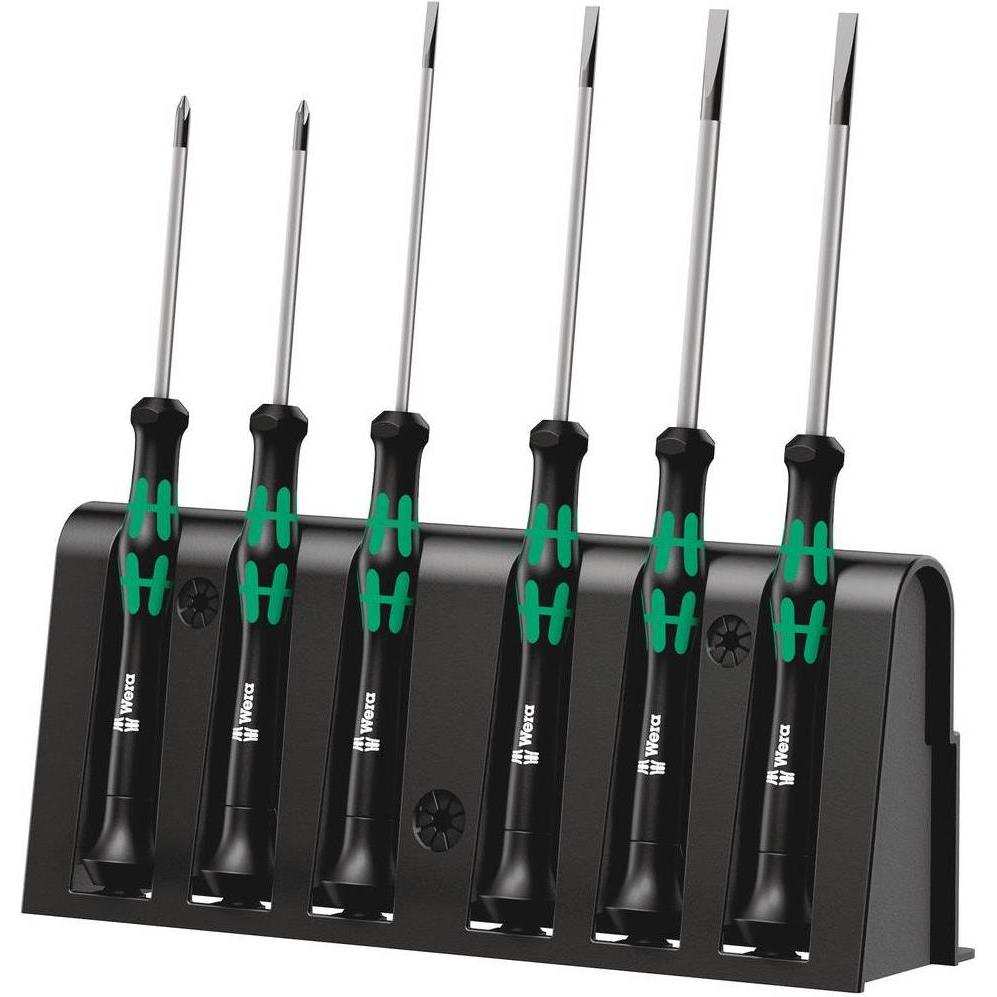 Wera, Schraubenzieher, 2050/6 Rack (Schlitzschrauben, Torx Plus, Phillipps-Kreuzschlitz (PH))