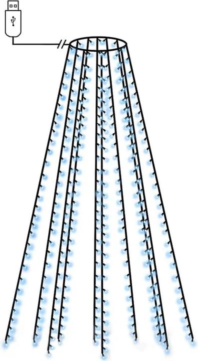 Actual product image vidaXL Baumlicht (2.50 m)