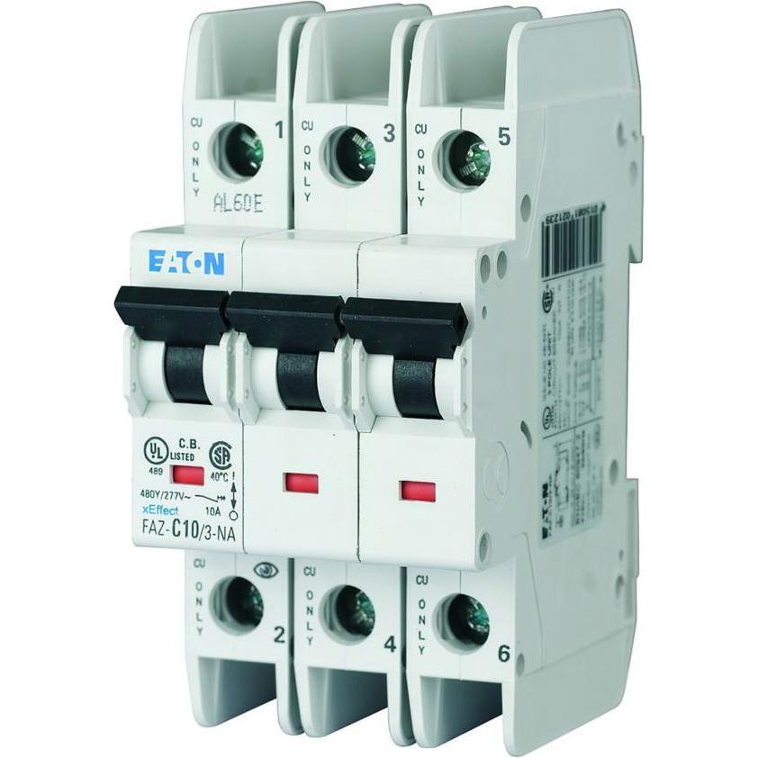 Eaton, Schutzschalter, MOE FAZ-D6/3-NA LS-Schalter 6A 3p D-Char