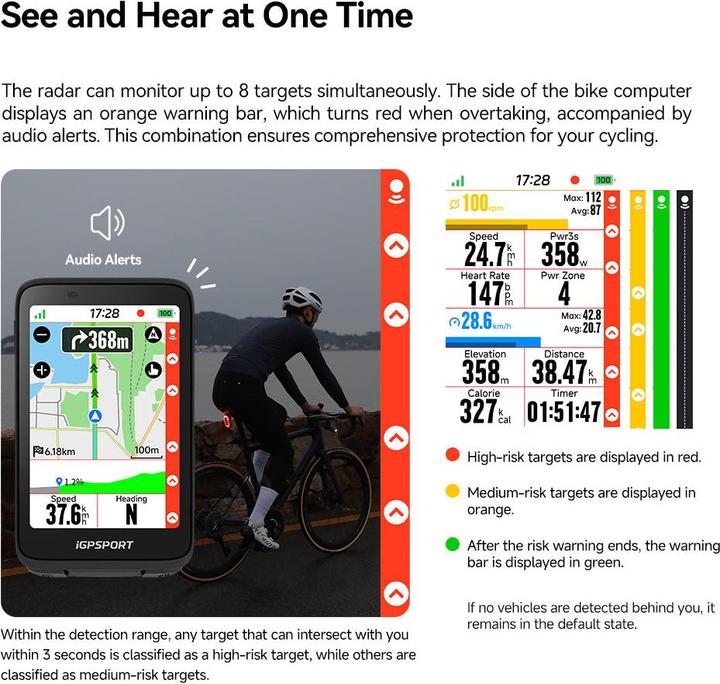 Immagine prodotto iGPSport Bike light, rear SR mini (40 lm)