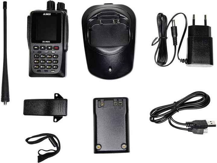Immagine prodotto Alinco Radio portatile PMR DJ VX 46E 446 Radio IP67 (0.00 km)