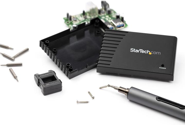 Produktbild StarTech Elektrischer Mini-Schraubendreher - Mini-Akkuschrauber für Elektronik-, Laptop-, Computer-, Tablet-