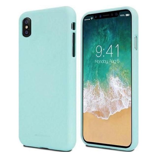 Mercury Soft Huawei Mate 10 mietowy mint (Huawei Mate 10), Smartphone Hülle, Grün