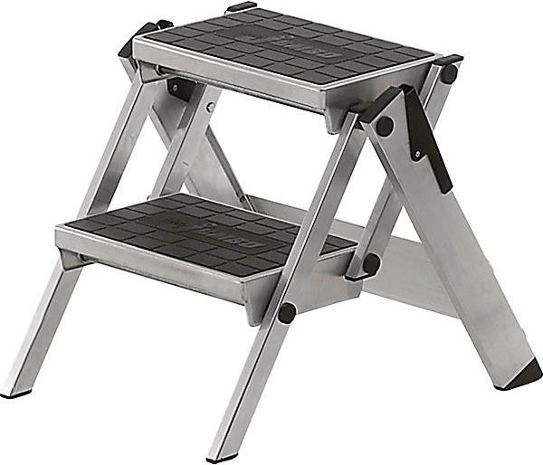 Actual product image kaiserkraft Aluminum folding stairs (Stile, 55 cm)