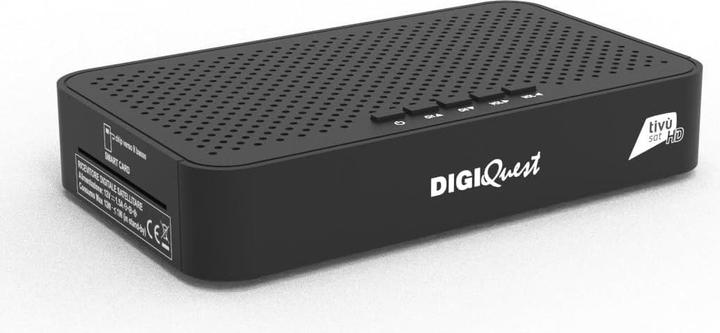 Actual product image Digiquest Tivùsat Maximo Combo Receiver with DVB-S2 and DVB-T2, Recording, DAZN Channels, Smartcard (DVB-S2, DVB-T2)