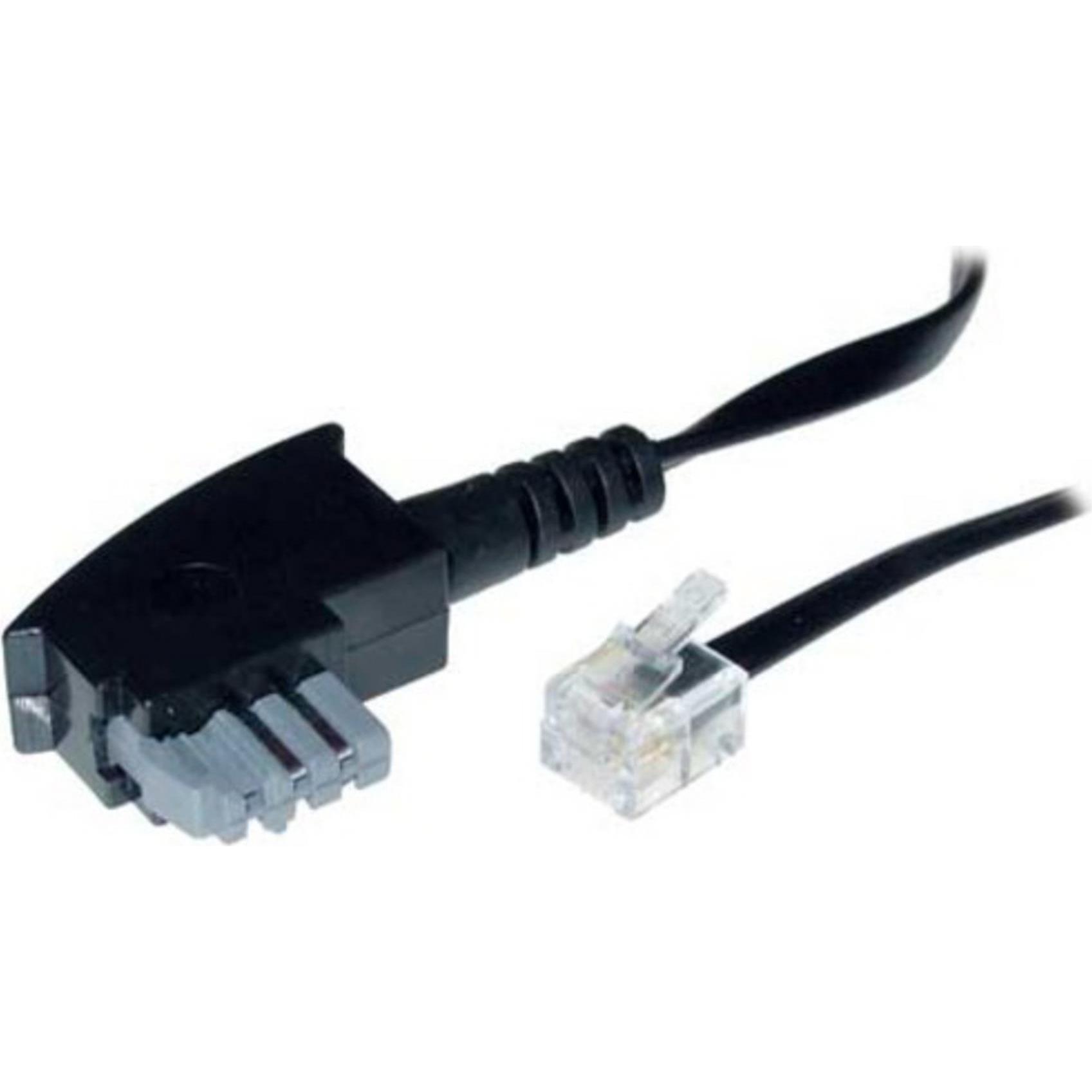 Shiverpeaks S/CONN maximum connectivity Telefon-Anschlusskabel-TAE N-Stecker auf Western-Stecker 6/4, 20,0m, Telefon Zub...
