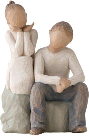 Willow Tree Broer en zus