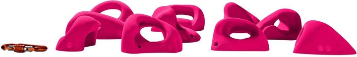 Produktbild Entre Prises Klettergriffe Essential Jugs XL ehemals Grab It II (fluo pink)