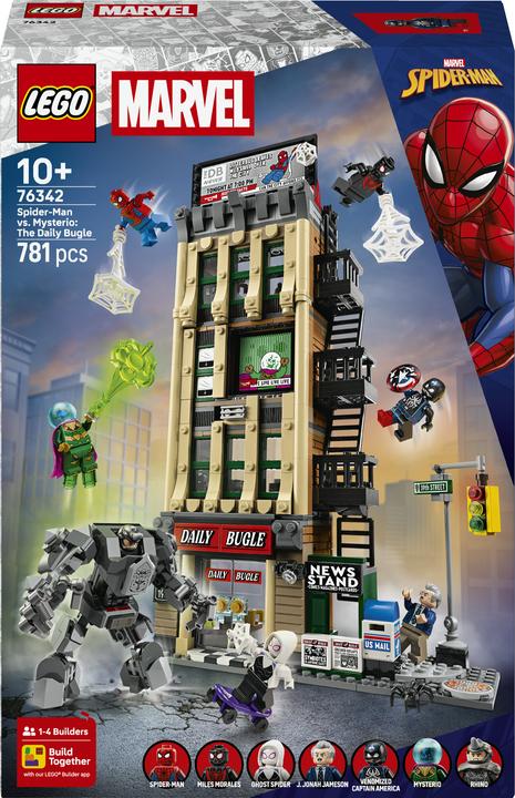 LEGO Spider-Man vs. Mysterio: Daily Bugle (76342, LEGO Marvel)