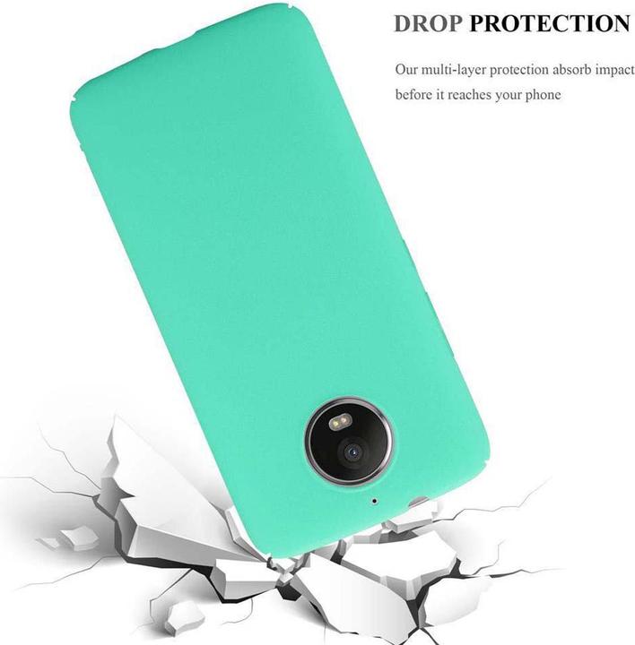 Image du produit Cadorabo Couverture rigide Frosty Cover (Motorola Moto G5S)