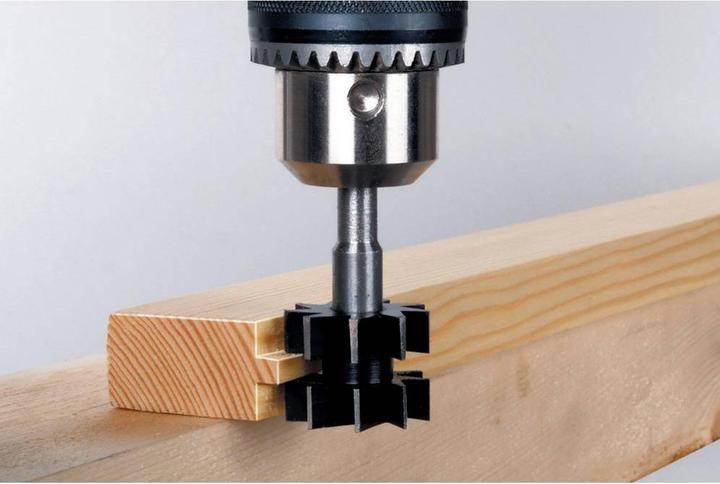 Produktbild wolfcraft 1 Universal-Fräsersatz 3259+61+62+Schaft