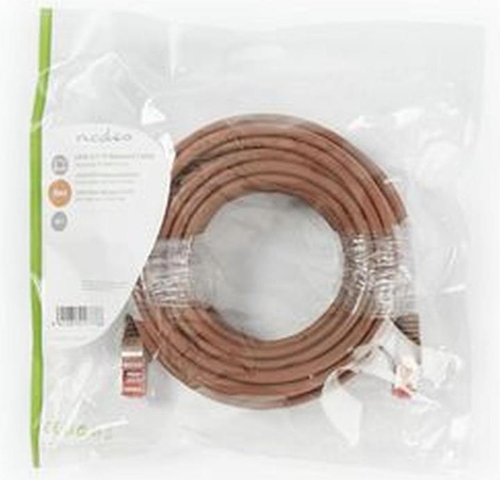 Produktbild Nedis Cat 6 Kabel RJ45 (8P8C) Stecker RJ45 (8P8C) Stecker S/FTP rund PVC LSZH Unisex (S/FTP, CAT6, 10 m)