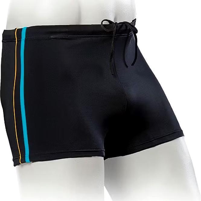 Fashy, Herren, Badehose, Herren Badehose gestreift, Schwarz, (8)