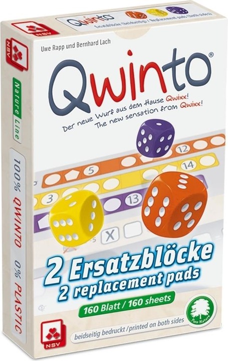 Actual product image NSV Qwinto Natureline - Replacement Blocks