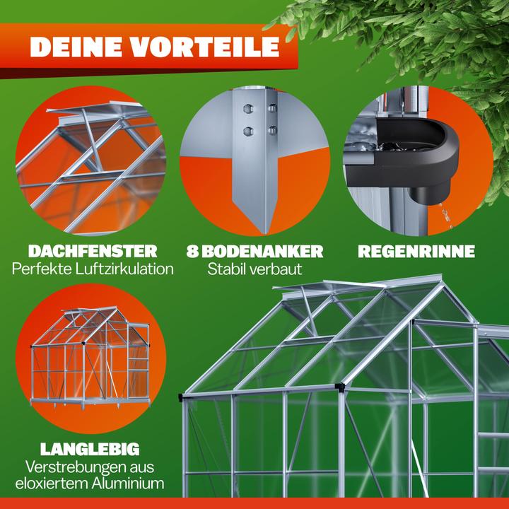 Produktbild Gardebruk Gewächshaus