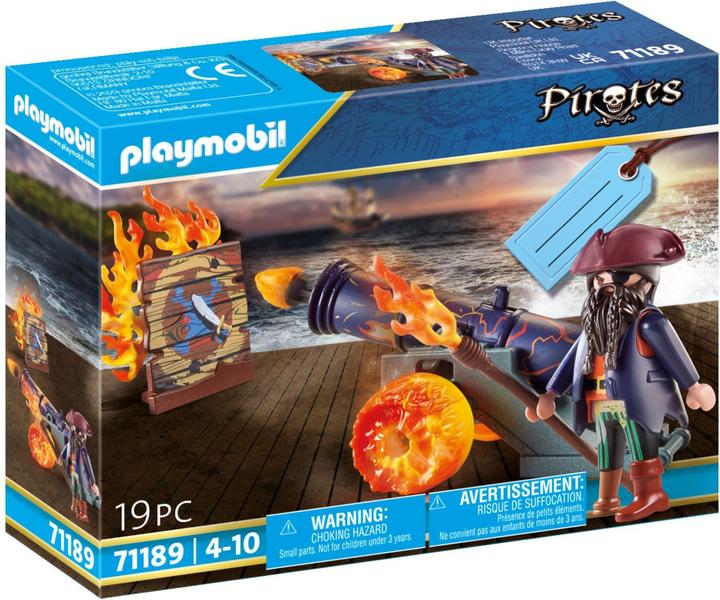 Actual product image Playmobil Piratesque with cannon (71189, Playmobil Pirates)