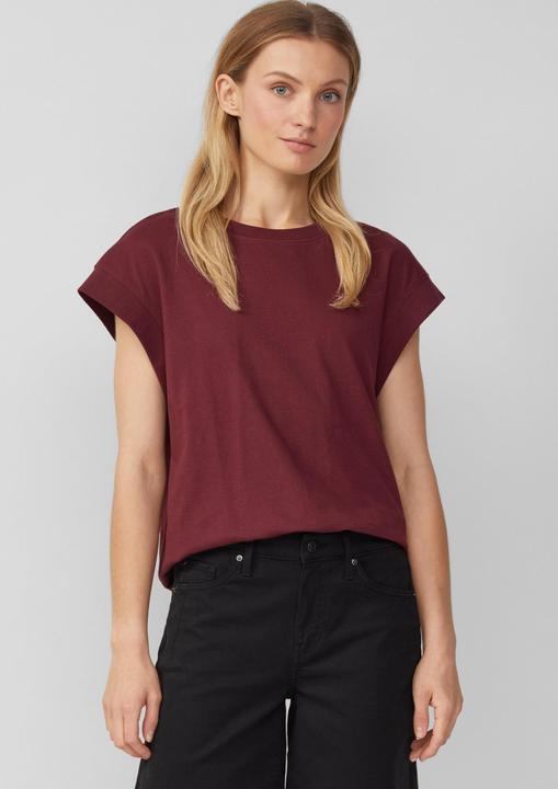 Produktbild S.Oliver T-Shirt T-Shirt im Relaxed Fit mit überschnittenen Schultern (36)