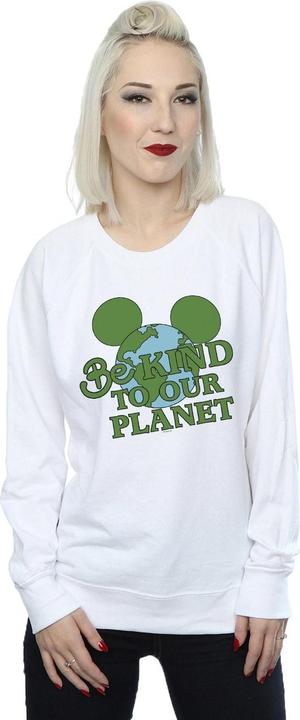Actual product image Disney Womens/Ladies Mickey Mouse Be Kind Sweatshirt (XL)