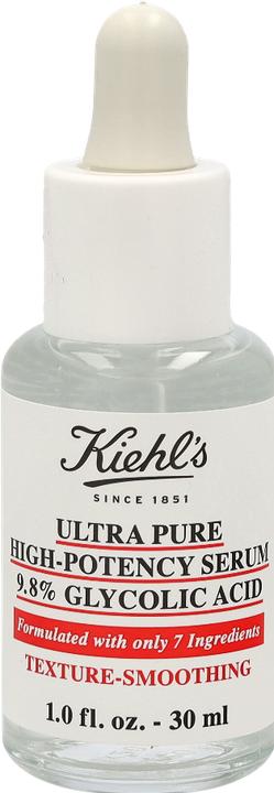 Actual product image Kiehl's Pure Serum Texture-Smooting Glycolic Acid 10% (30 ml)