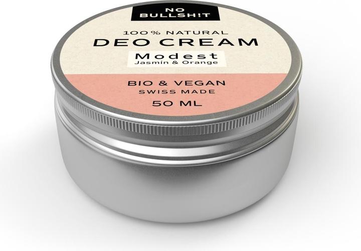 Produktbild NO BULLSH!T Deo Cream Modest (Crème, 50 ml)