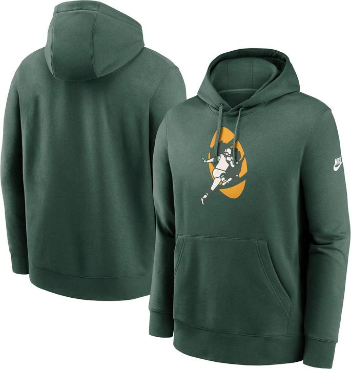 Immagine prodotto Nike Green Bay Packers Club Fleece Hoodie M (M)