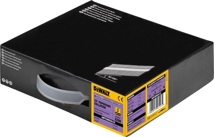 Actual product image DeWalt Paper bound nails