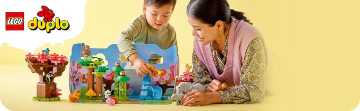 Actual product image LEGO Wild animals of Asia (10974)